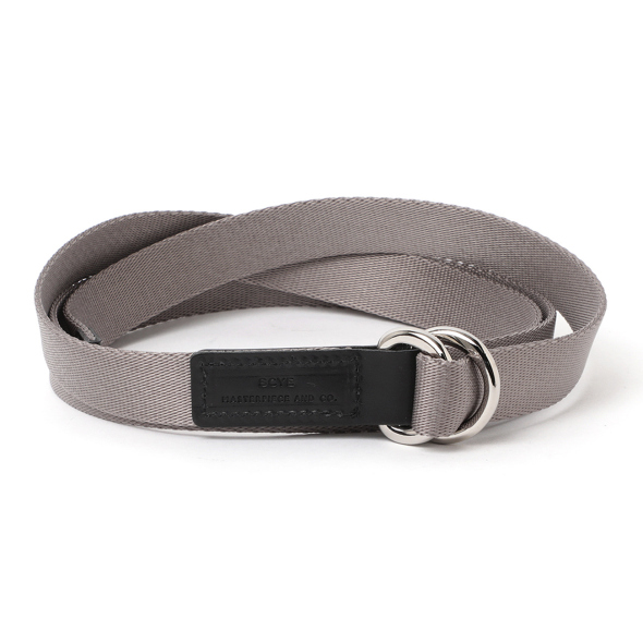 Scye / サイ | Silky Tape Double Ring Belt - 013/モーブグレー