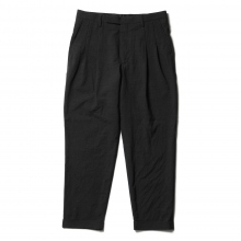 ウール 2タックパンツ - Charcoal