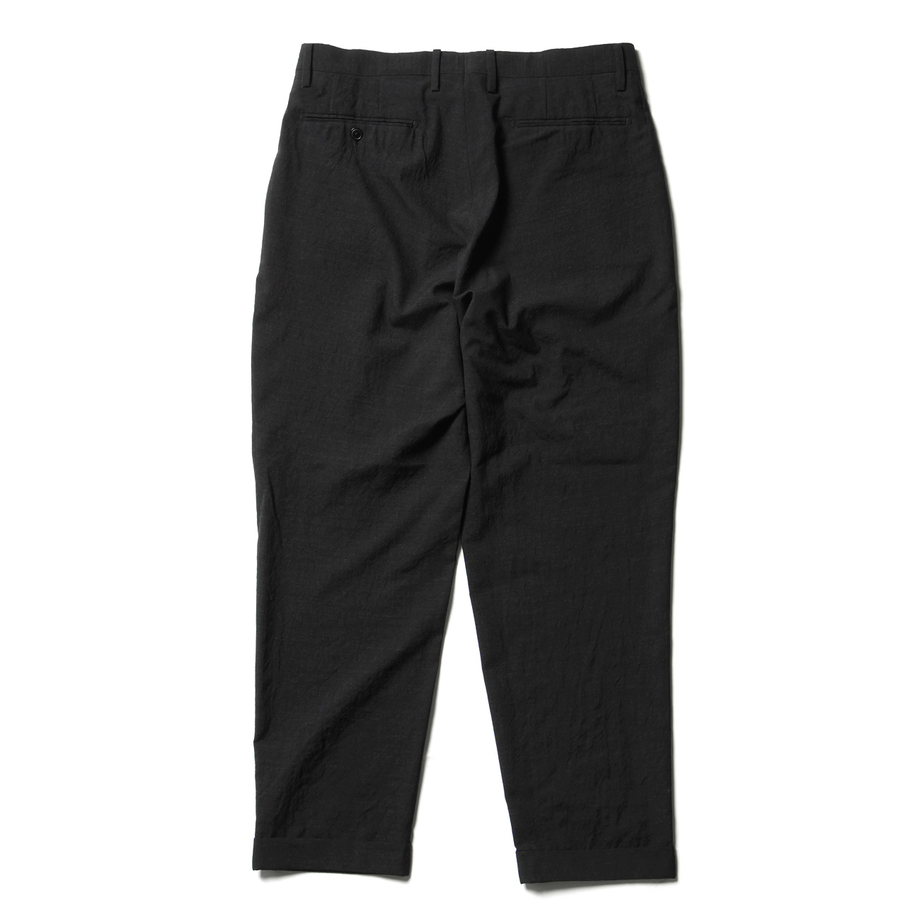 COMOLI / コモリ | ウール 2タックパンツ - Charcoal | 通販