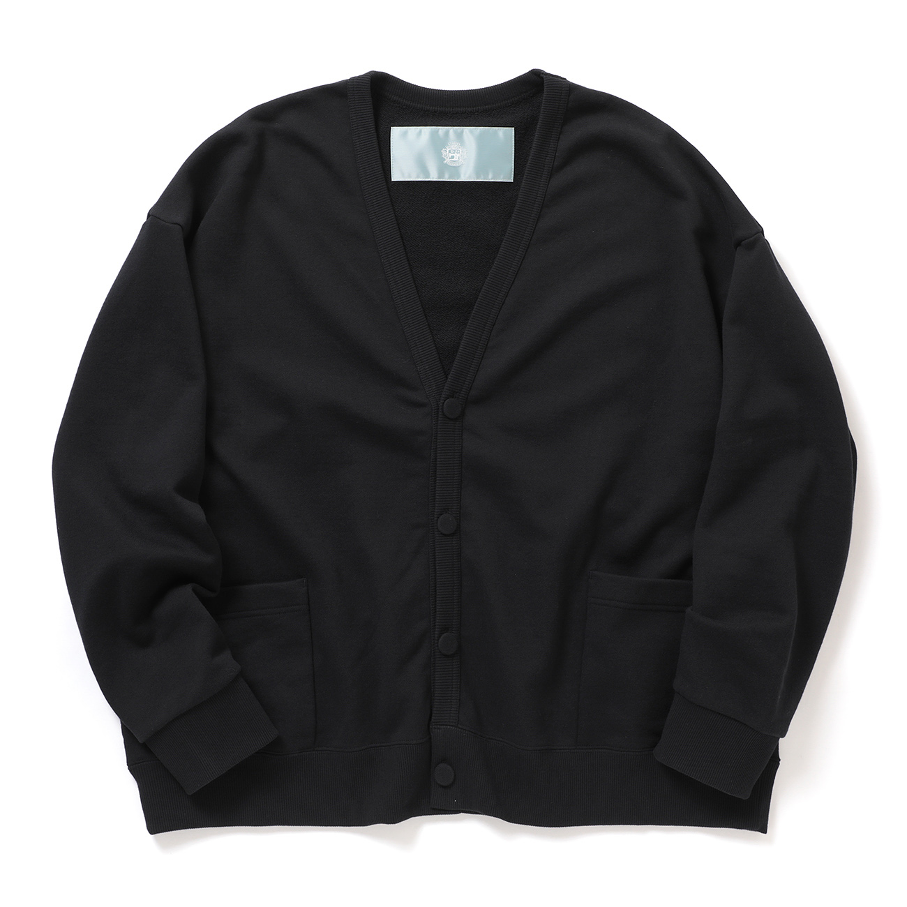 Dulcamara / ドゥルカマラ | ワイドSWカーディガン - Black | 通販