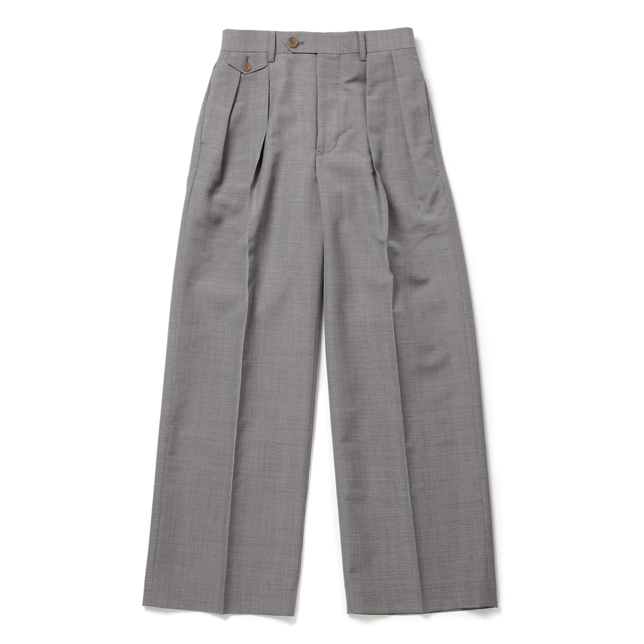 AURALEE / オーラリー | TROPICAL WOOL KID MOHAIR SLACKS (レディース