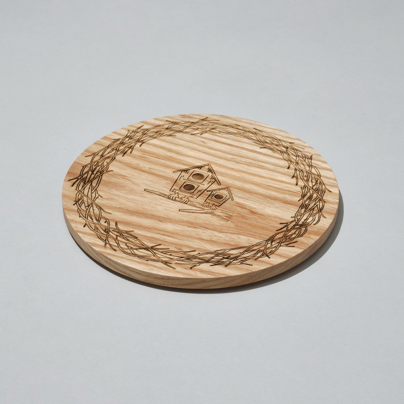 RESEARCH | Anarcho Cups - 093 Wood Lid (for Bowl) - Beige | 通販