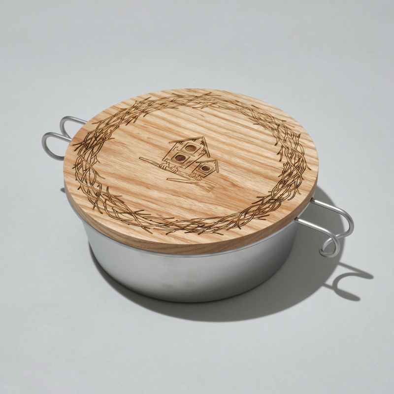 RESEARCH | Anarcho Cups - 093 Wood Lid (for Bowl) - Beige | 通販