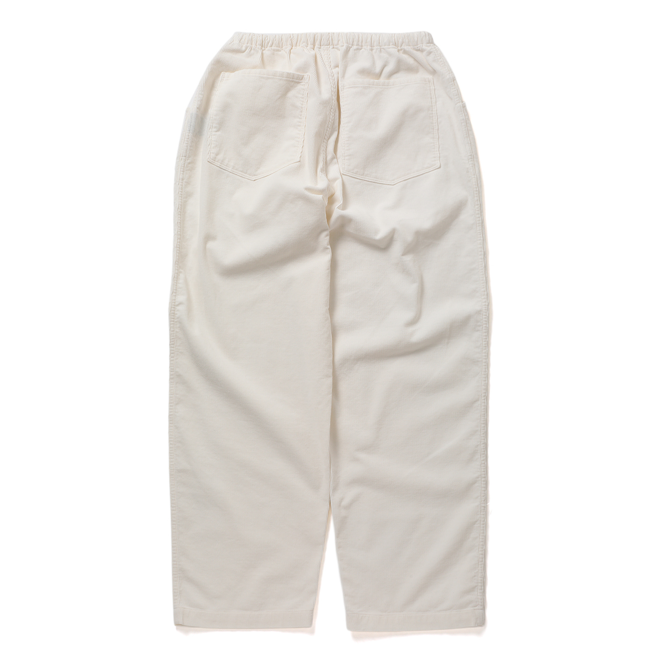 COMOLI / コモリ | コーデュロイ ドローストリングパンツ - White