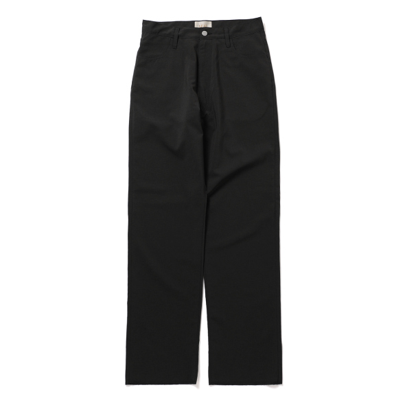 NEAT / ニート | High Twist Polyester Pants - Black | 通販 - 正規