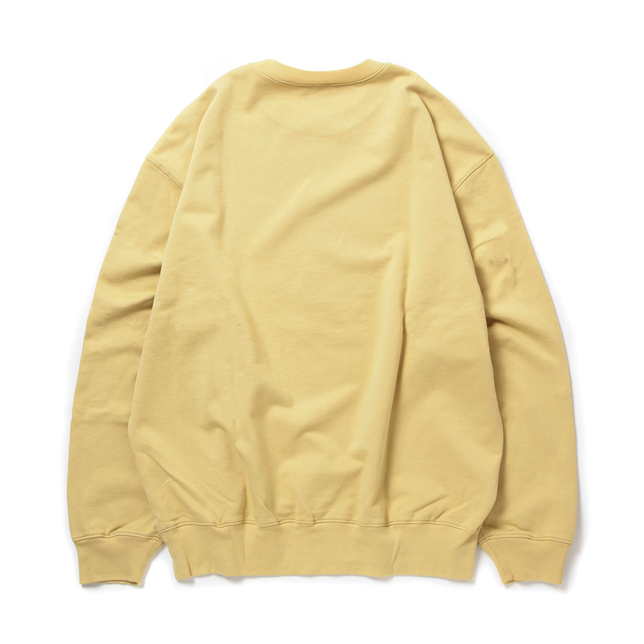 AURALEE / オーラリー | SUPER HIGH GAUZE SWEAT P/O (メンズ) - Dusty Yellow | 通販 -  正規取扱店 | COLLECT STORE / コレクトストア