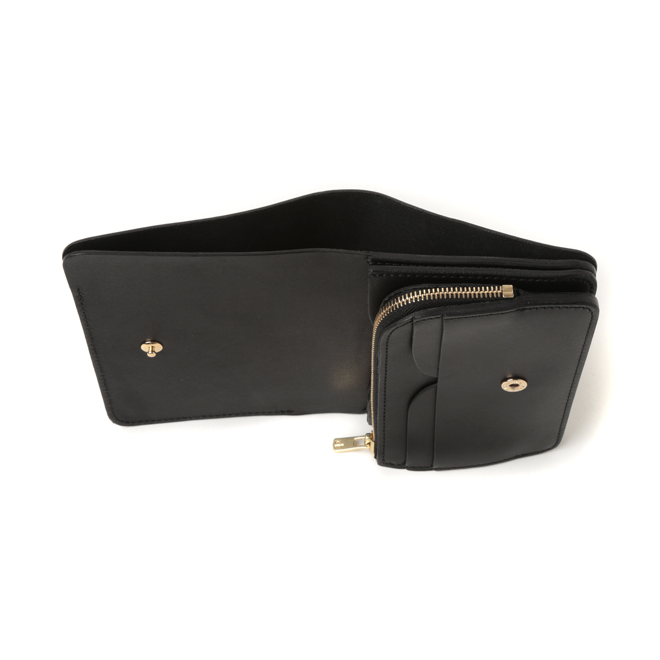 forme / フォルメ | Short wallet / 表革 ILCEA#Black 内装革 ILCEA