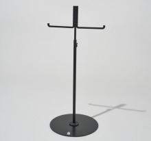 ....... RESEARCH | Iron Stand for 2 - Black