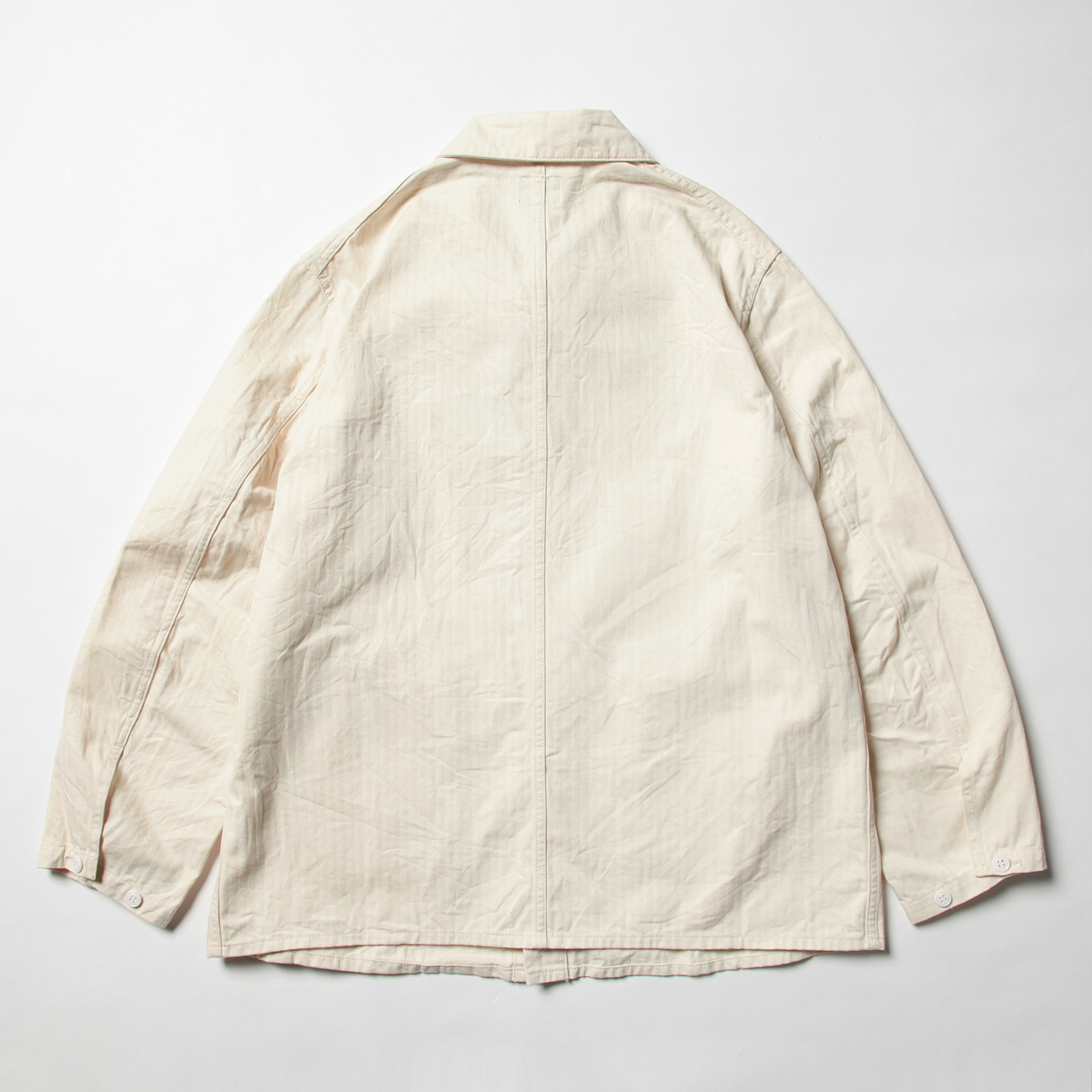 Needles / ニードルズ | D.N. Coverall - Cotton Herringbone - Off