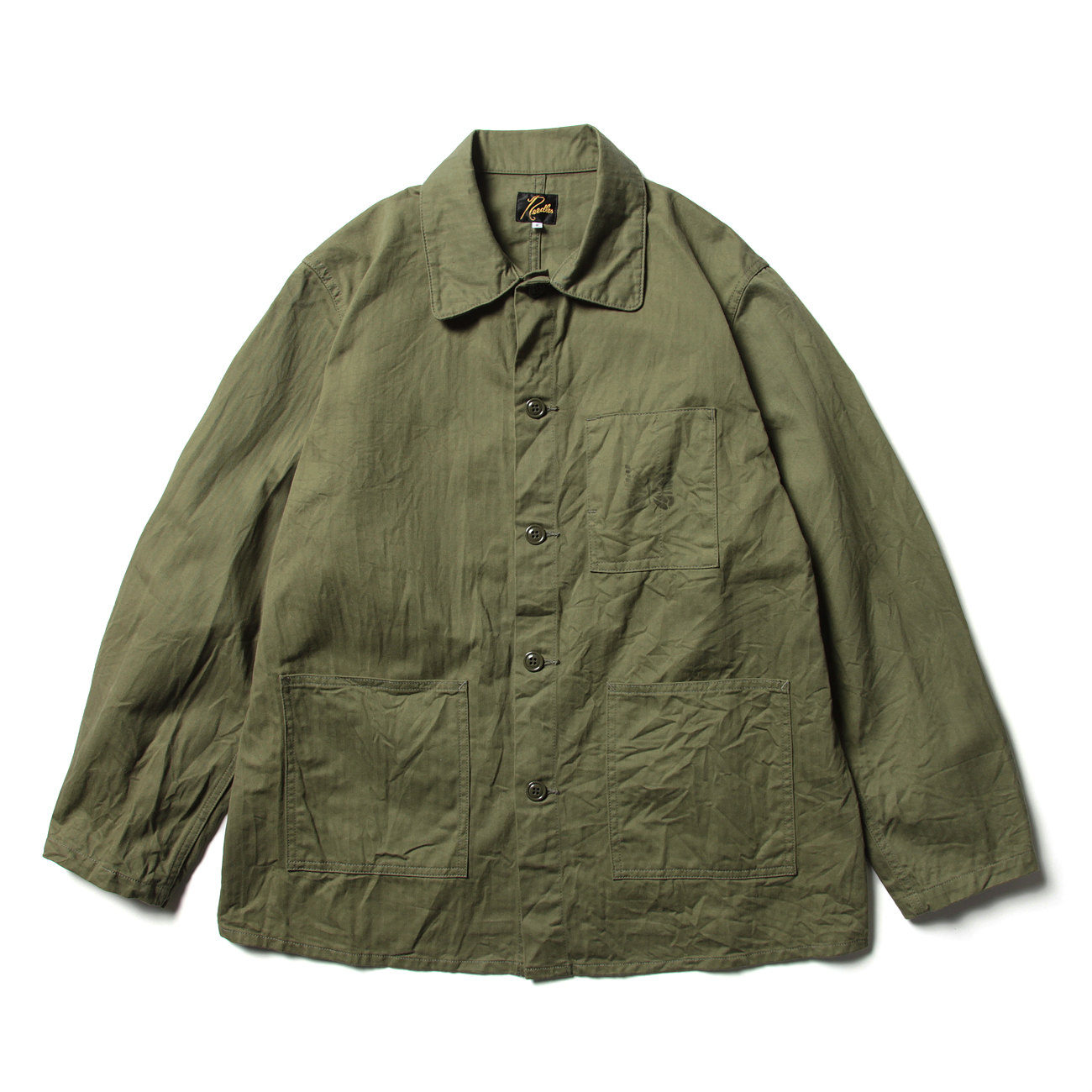 D.N. Coverall - Cotton Herringbone - Olive