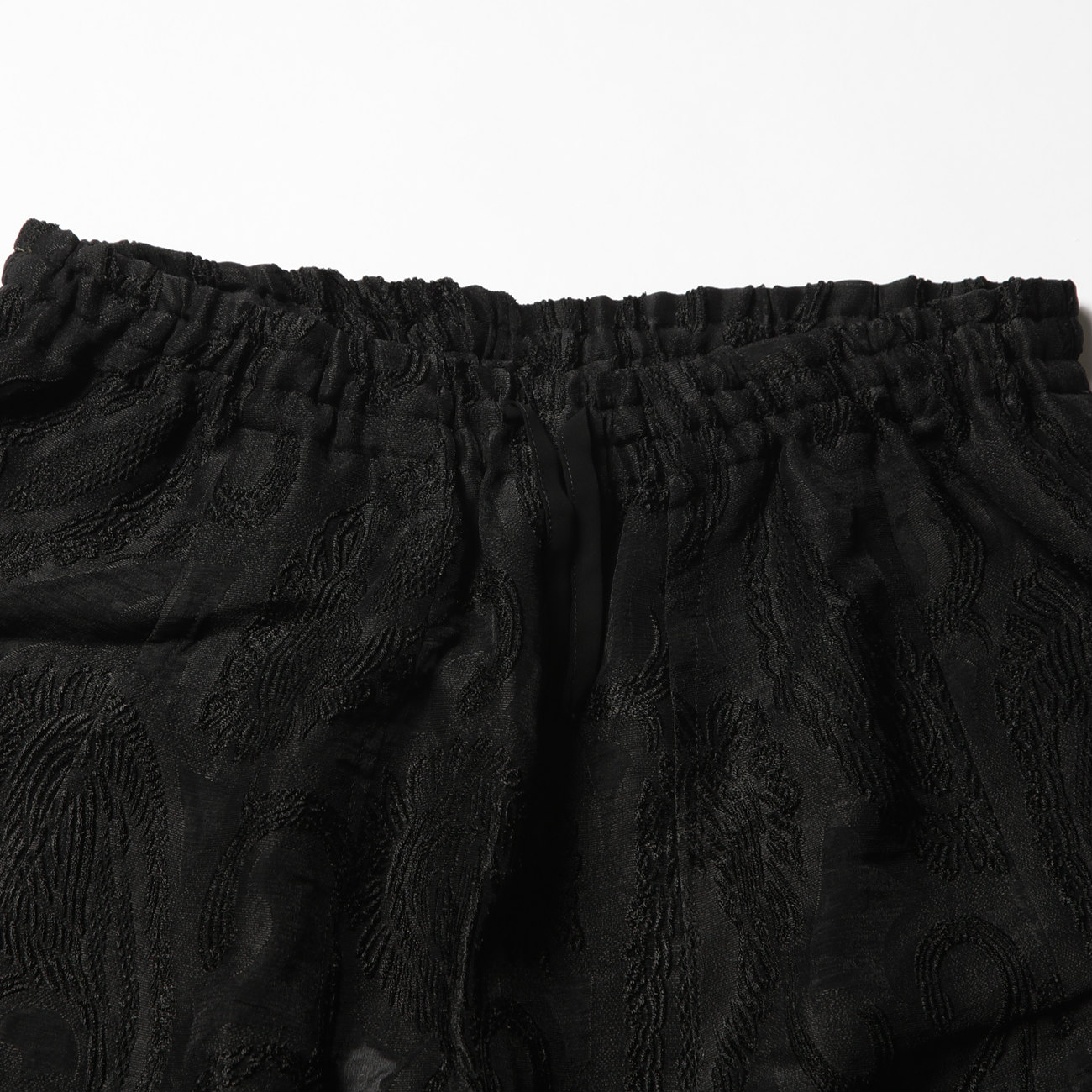 ニードルズ　ヒザデルパンツ(Black×Gray) QV1595 ヒザデルパンツ XS ブラック グレー ニードルス