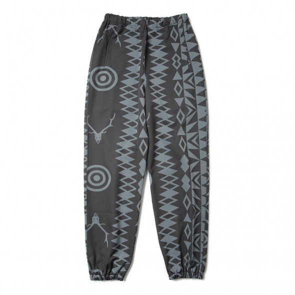 South2 West8 / サウスツーウエストエイト | String Sweat Pant - Poly Jq. / Native S&T -  Charcoal | 通販 - 正規取扱店 | COLLECT STORE / コレクトストア