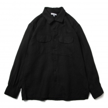 ENGINEERED GARMENTS / エンジニアドガーメンツ | Classic Shirt - Handkerchief Linen - Black