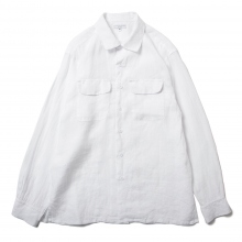 ENGINEERED GARMENTS / エンジニアドガーメンツ | Classic Shirt - Handkerchief Linen - White
