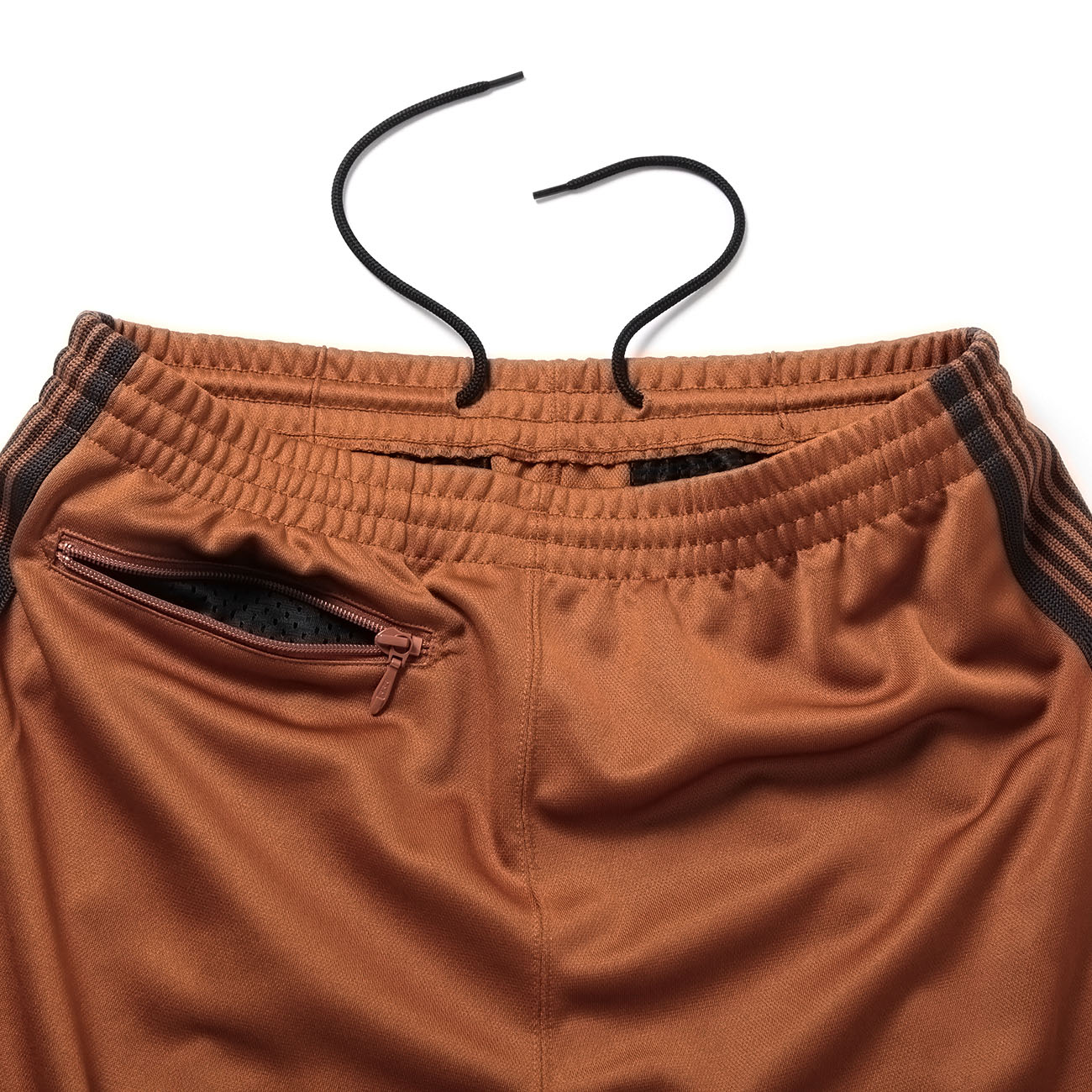 Needles / ニードルズ | Boot-Cut Track Pant - Poly Smooth - Rust
