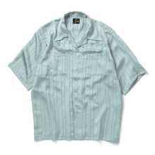 Needles / ニードルズ | S/S Cowboy One-Up Shirt - TA/CU/PE Georgette - Blue