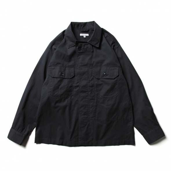 MC Shirt Jacket - High Count Twill - Dk.Navy