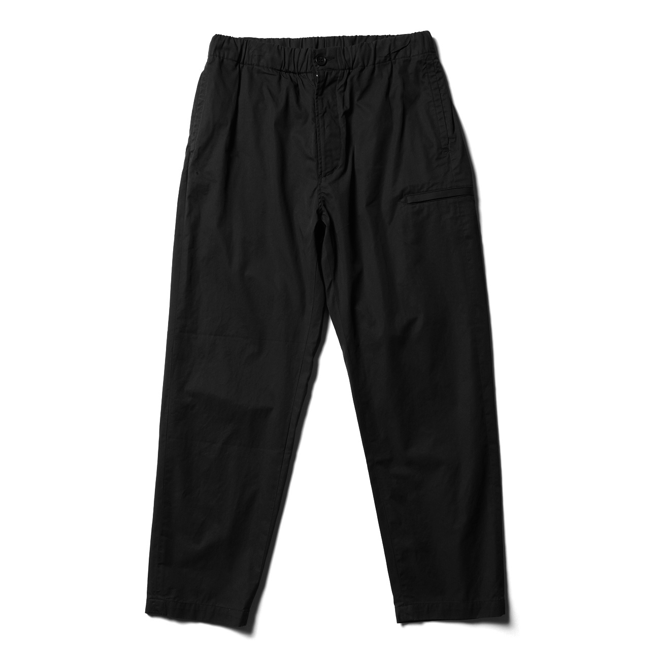 Drawstring Pant - High Count Twill - Black