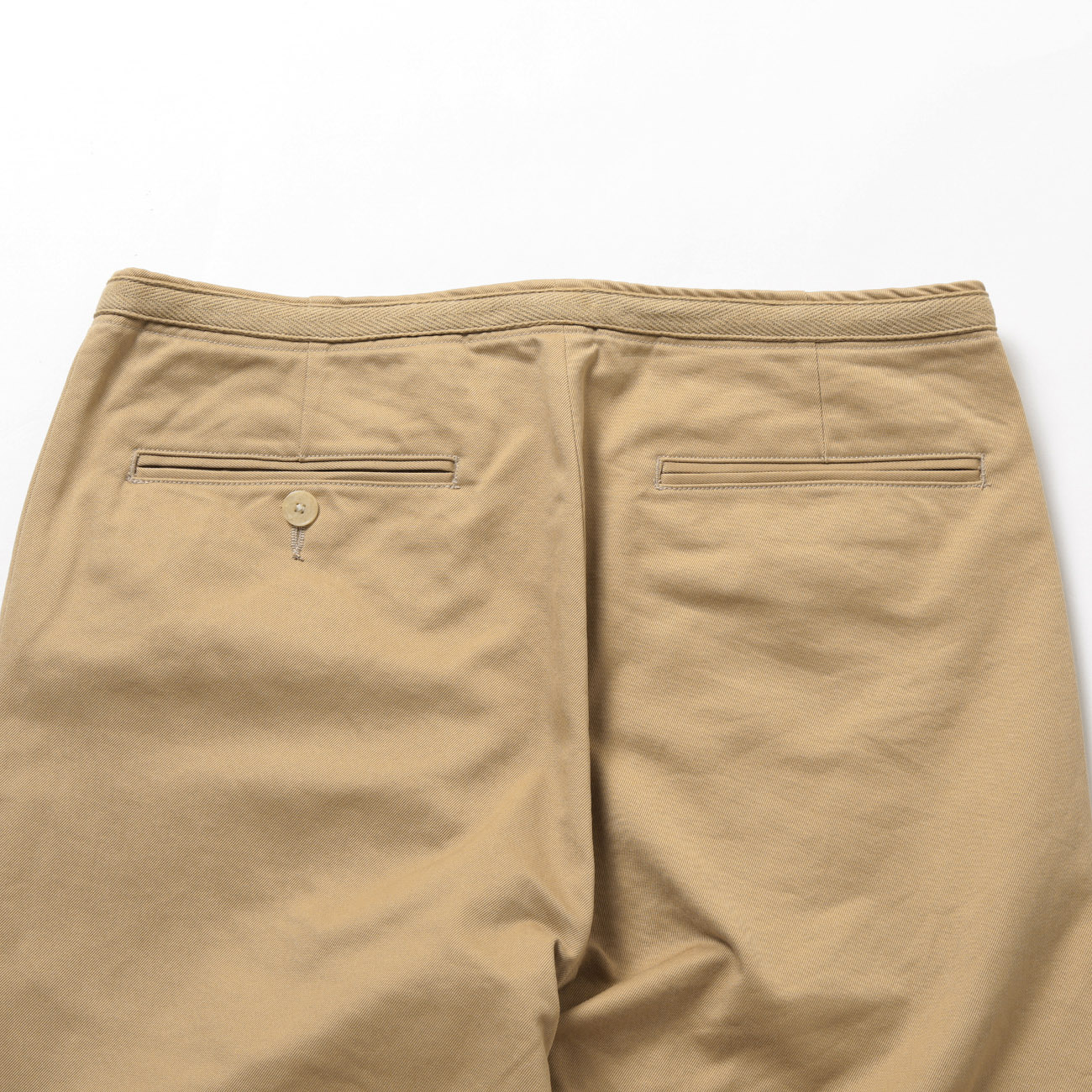 AURALEE / オーラリー | WASHED FINX CHINO BELTED PANTS (メンズ