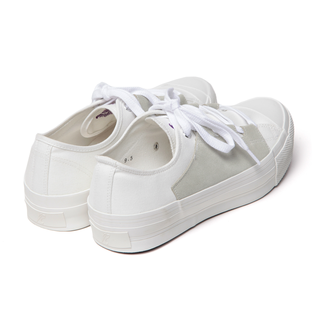 Needles / ニードルズ | Asymmetric Ghillie Sneaker - White | 通販