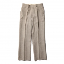 AURALEE オーラリー LINEN WOOL SILK SHARK SKIN AURALEE -Linen Wool Silk Shark Skin Stripe Item- | twelve blog