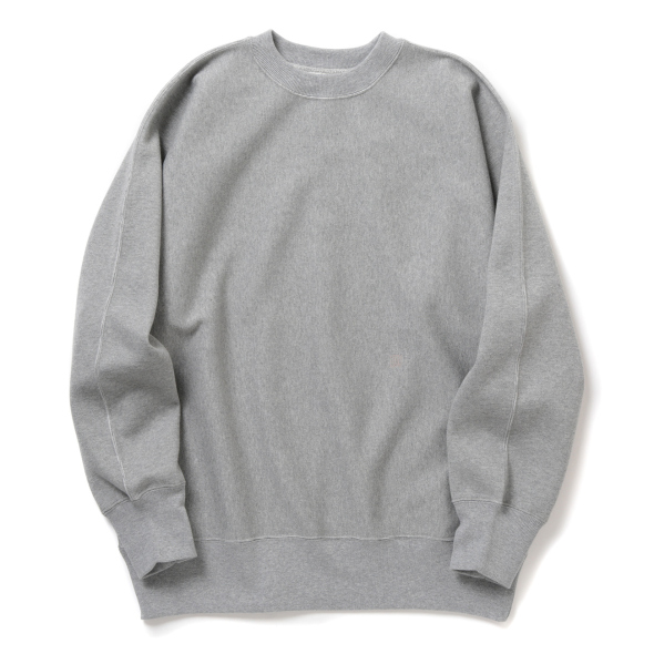 nanamica / ナナミカ | Crew Neck Sweat - Heather Gray | 通販