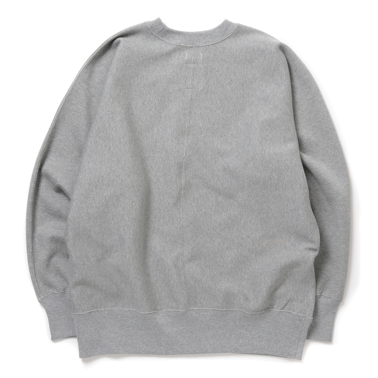 nanamica / ナナミカ | Crew Neck Sweat - Heather Gray | 通販