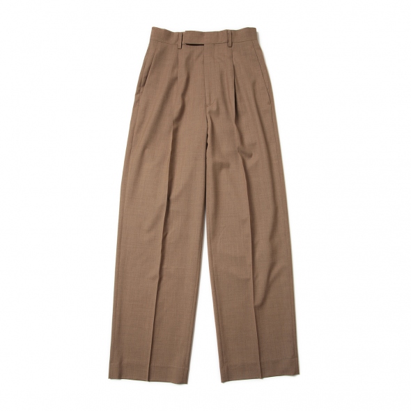 AURALEE / オーラリー | SUPER FINE TROPICAL WOOL SLACKS (レディース) - Top Brown | 通販  - 正規取扱店 | COLLECT STORE / コレクトストア