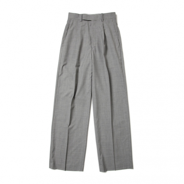 AURALEE TROPICAL WOOL SLACKS グレー　3 AURALEE SUPER FINE TROPICAL WOOL SLACKS | Less