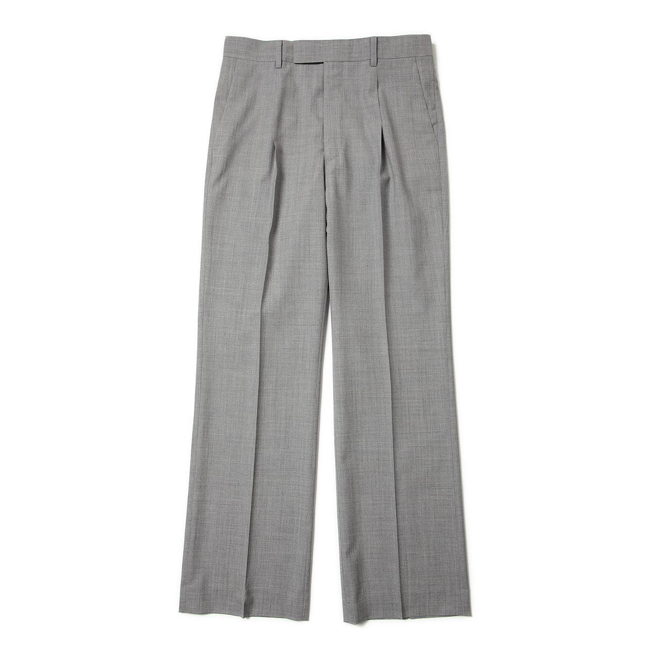 SUPER FINE TROPICAL WOOL SLACKS - Top Gray