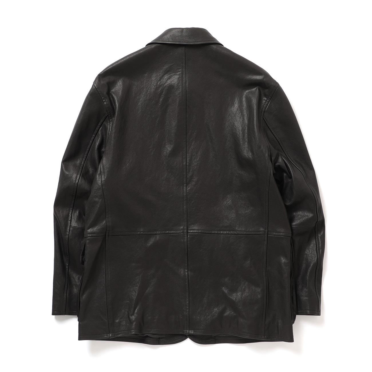 ジャケット・アウター AURALEE TEXTURED LAMB LEATHER BLOUSON AURALEE-Textured-Lamb-Leather-