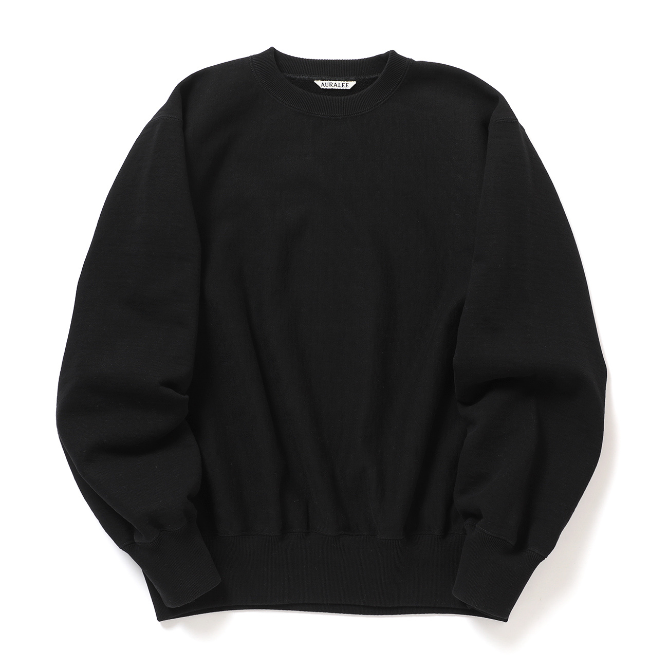 美品 AURALEE オーラリー SMOOTH SOFT スウェットプルオーバー AURALEE / オーラリー | SMOOTH SOFT BD SWEAT P/O (メンズ) - Black