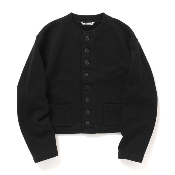 AURALEE / オーラリー | SMOOTH SOFT BD SWEAT CARDIGAN (レディース