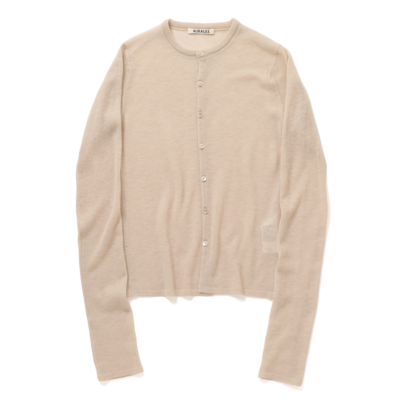 AURALEE / オーラリー | SHEER CASHMERE KNIT CARDIGAN (レディース