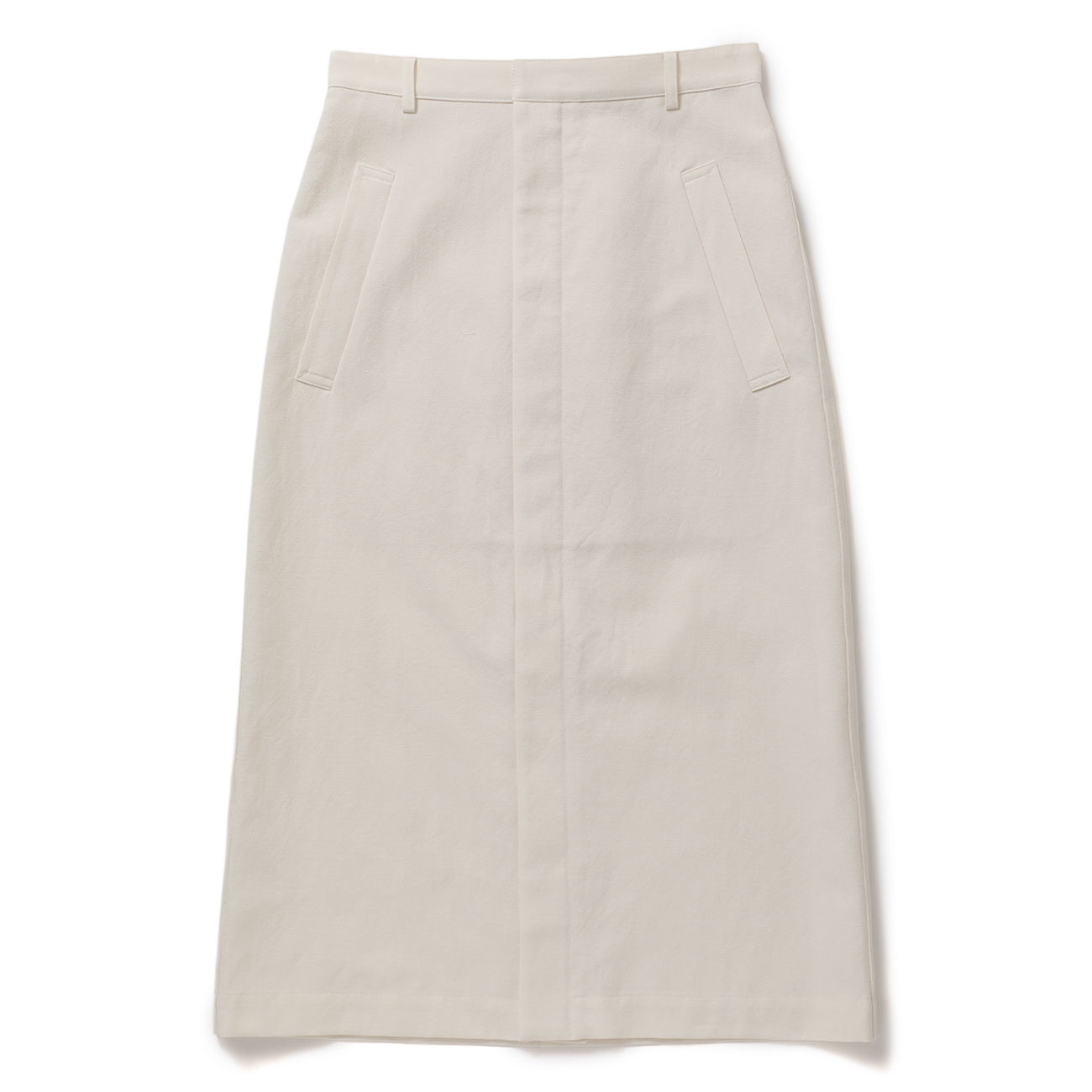 AURALEE / オーラリー | WOOL COTTON LINEN OX SKIRT (レディース