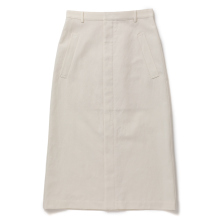 AURALEE / オーラリー | WOOL COTTON LINEN OX SKIRT (レディース) - Off White