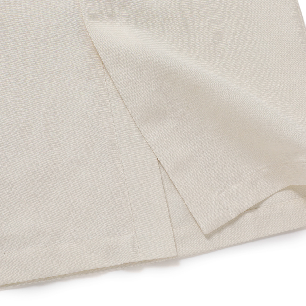 AURALEE / オーラリー | WOOL COTTON LINEN OX SKIRT (レディース