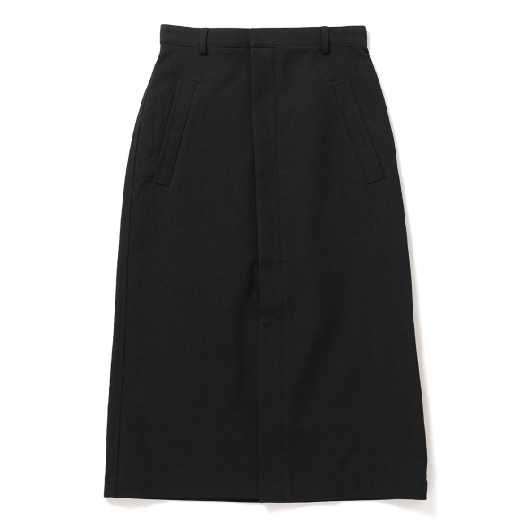 AURALEE / オーラリー | WOOL COTTON LINEN OX SKIRT (レディース
