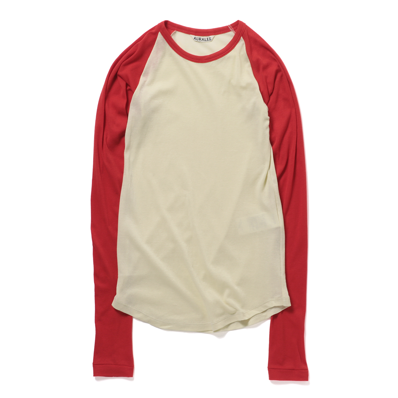 AURALEE / オーラリー | SUPER HIGH GAUGE SHEER RIB RAGLAN P/O