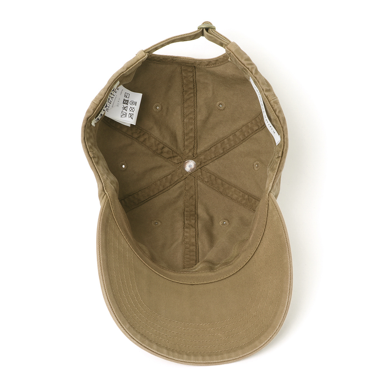 AURALEE / オーラリー | GARMENT-DYED FINX CHINO CAP MADE BY KIJIMA