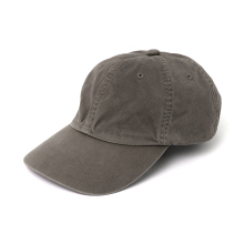 AURALEE / オーラリー | GARMENT-DYED FINX CHINO CAP MADE BY KIJIMA TAKAYUKI (メンズ) - Ink Black