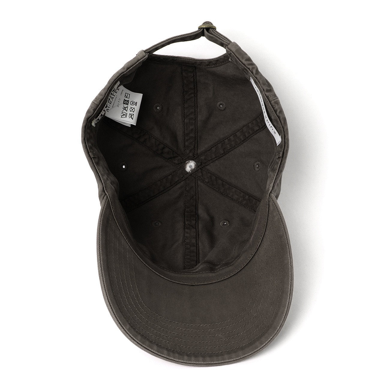 AURALEE / オーラリー | GARMENT-DYED FINX CHINO CAP MADE BY KIJIMA