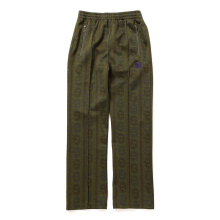 Needles / ニードルズ | Track Pant - Poly Jacquard - Olive
