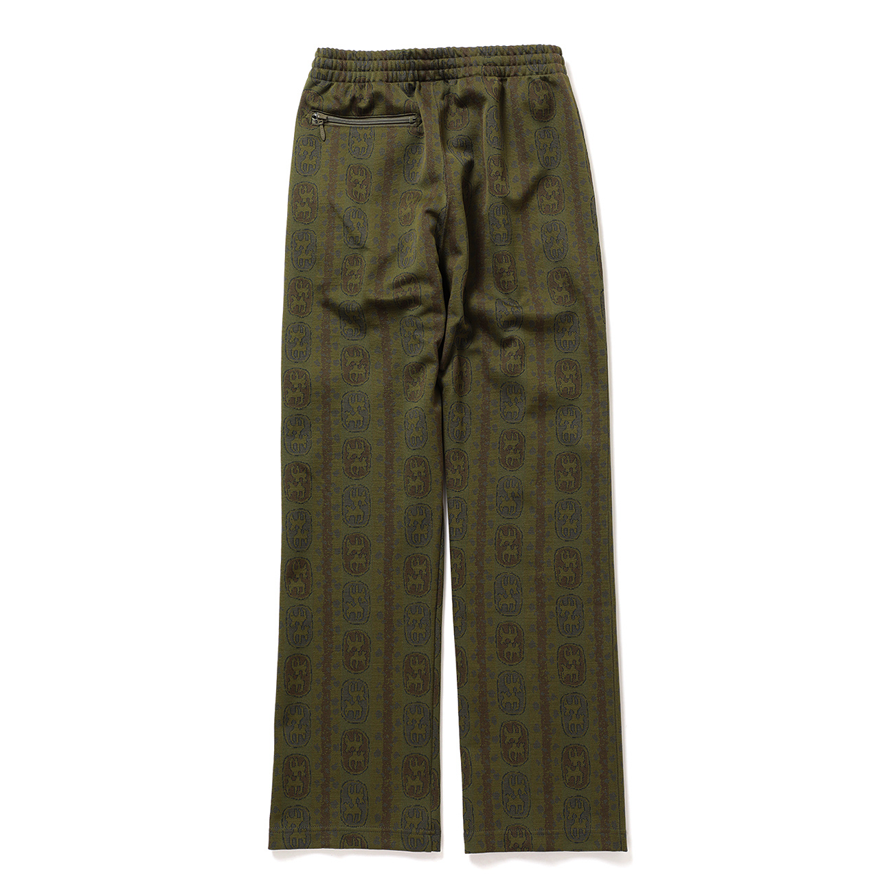 Needles / ニードルズ | Track Pant - Poly Jacquard - Olive | 通販