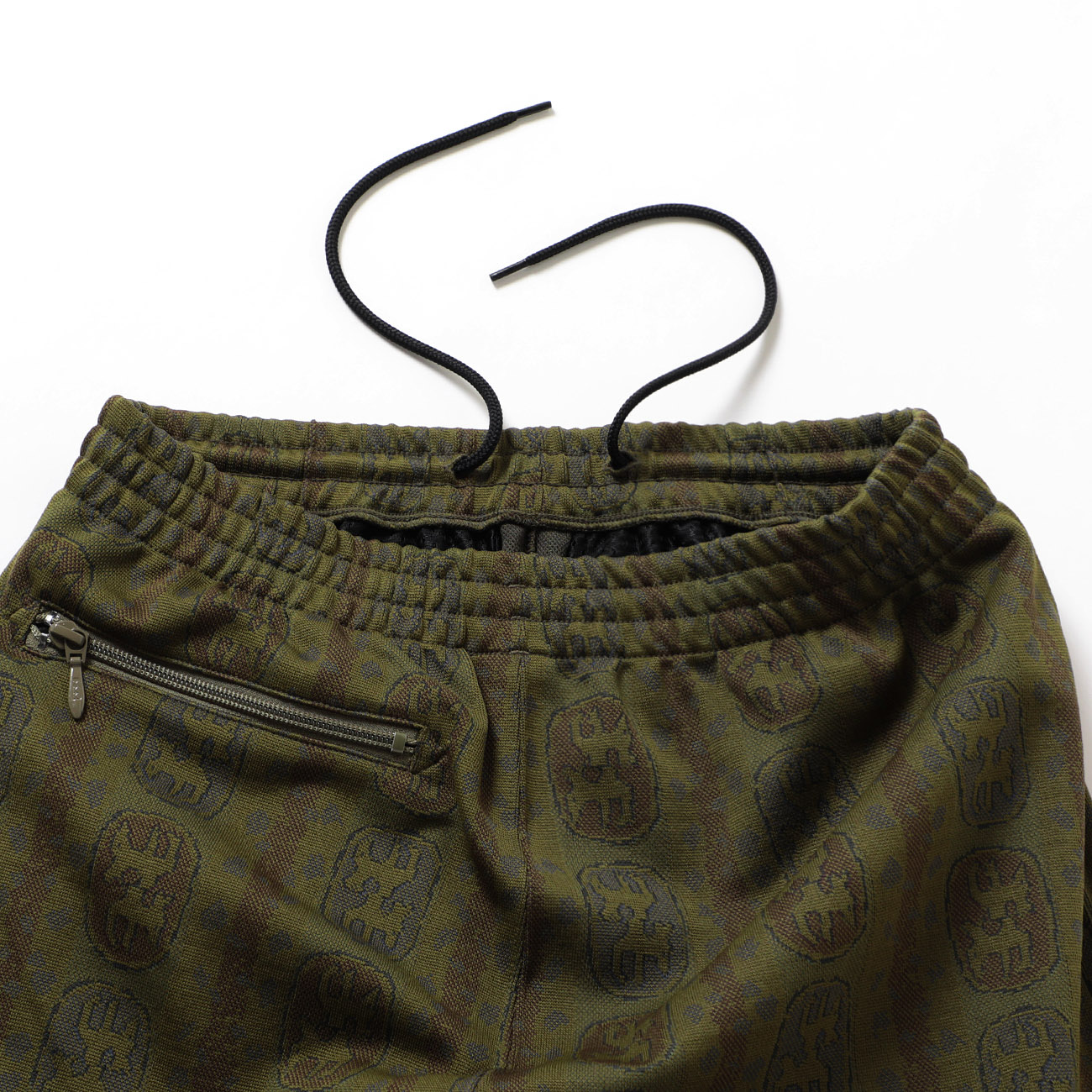 Needles / ニードルズ | Track Pant - Poly Jacquard - Olive | 通販