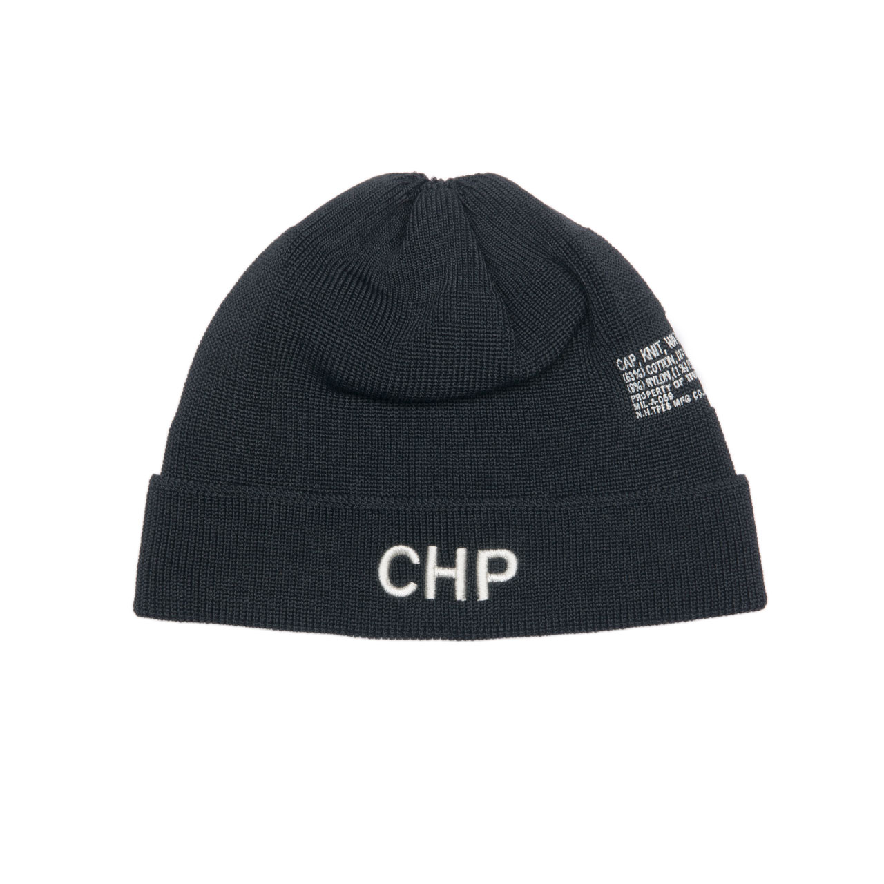 N.HOOLYWOOD / エヌハリウッド | 981-AC03 pieces WATCH CAP - Black
