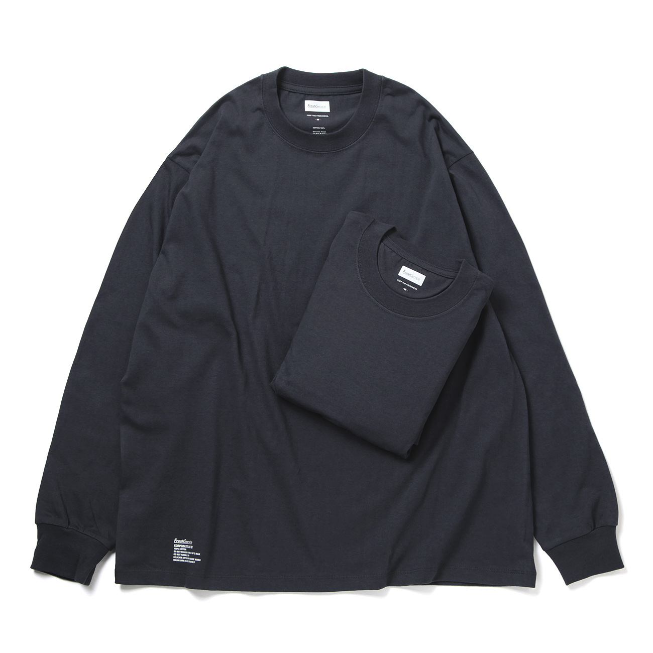 FreshService / フレッシュサービス | 2-PACK OVERSIZED L/S TEE
