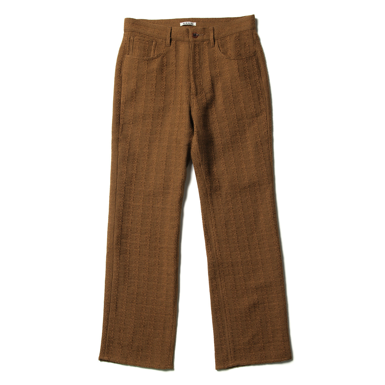 AURALEE / オーラリー | COTTON LINEN LENO 5P PANTS (メンズ) - Brown | 通販 - 正規取扱店 |  COLLECT STORE / コレクトストア