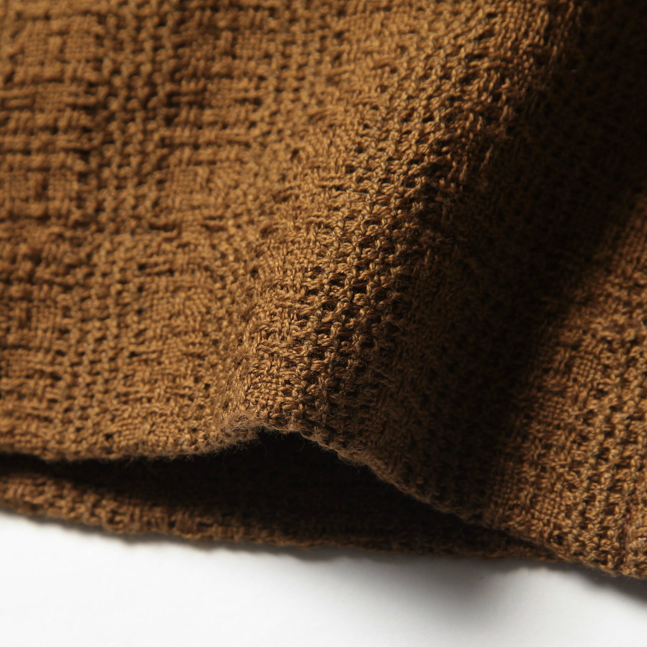 AURALEE カバーオール　COTTON LINEN LENO BLOUSON Auralee Cotton Linen Leno Blouson - Brown | Garmentory