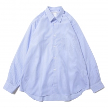 COMME des GARCONS SHIRT | FOREVER / Wide Classic - yarn dyed cotton stripe poplin - Stripe 105